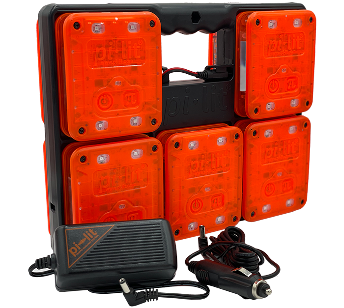 LED emergency flares rechargeable